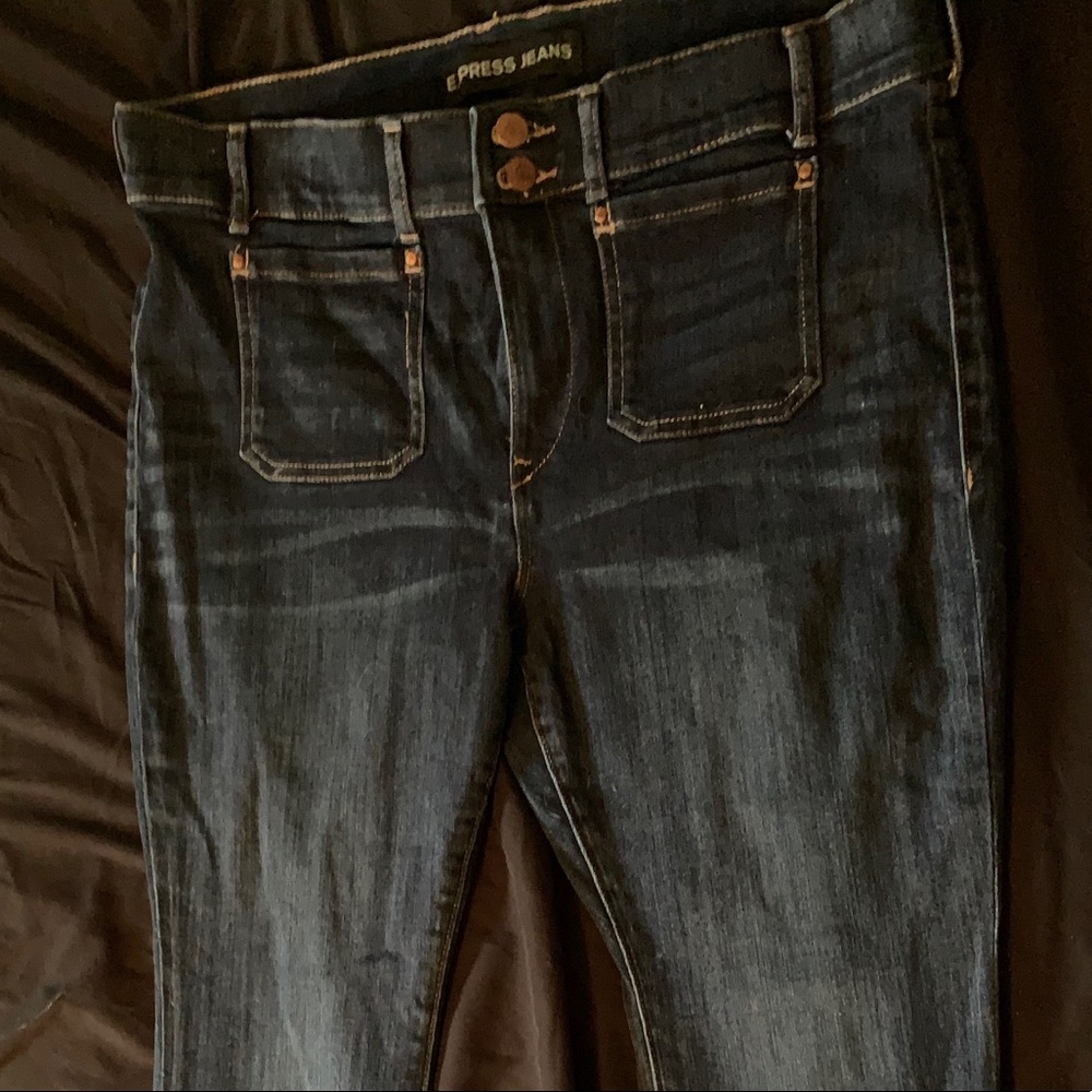 Express Jeans Bell Flare Jeans